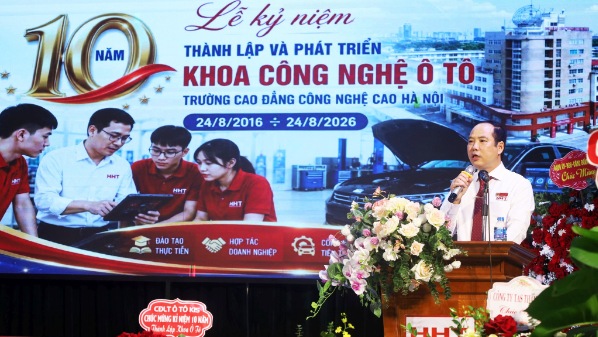 Khoa Công nghệ Ô tô HHT hướng tới đào tạo nhân lực cho kỷ nguyên ô tô điện và AI